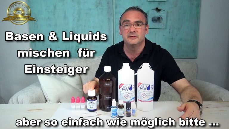 Alkoholische Liquids: Tipps für richtiges Dampfen