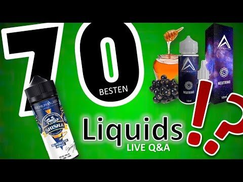 Neue E-Liquid-Sorten im Vape-Shop entdecken