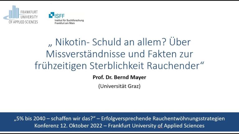 Vaping als Strategie zur Reduzierung des Tabakkonsums